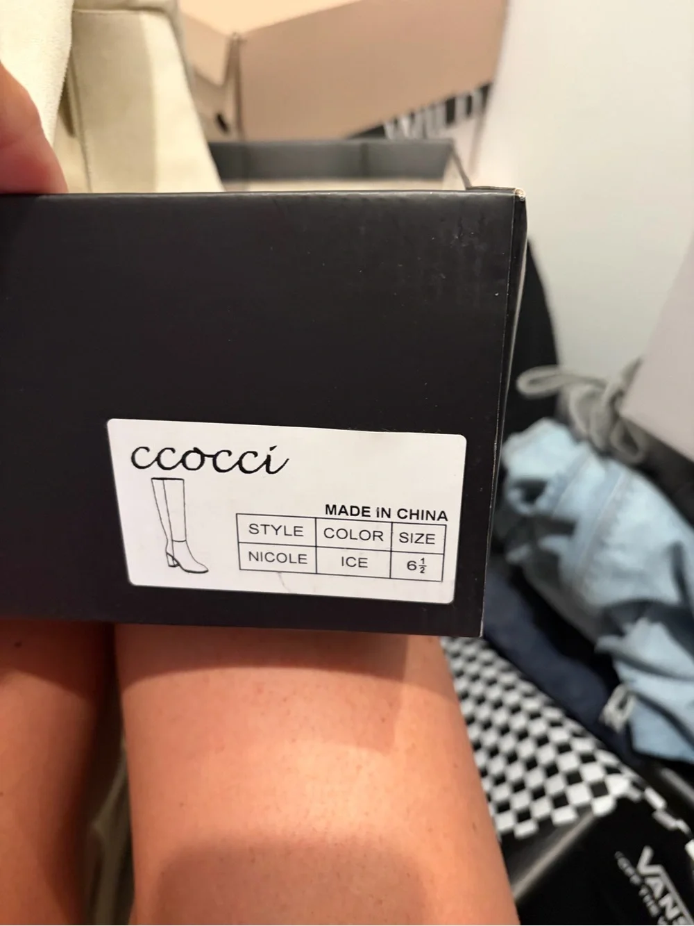CCOCCI Nicole Cream Over-The-Knee Suede Block Heel Boots